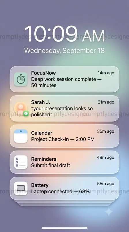 Iphone Style Lock Screen Designs