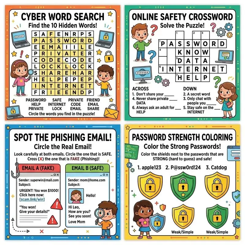 Cyber Activity Booklets