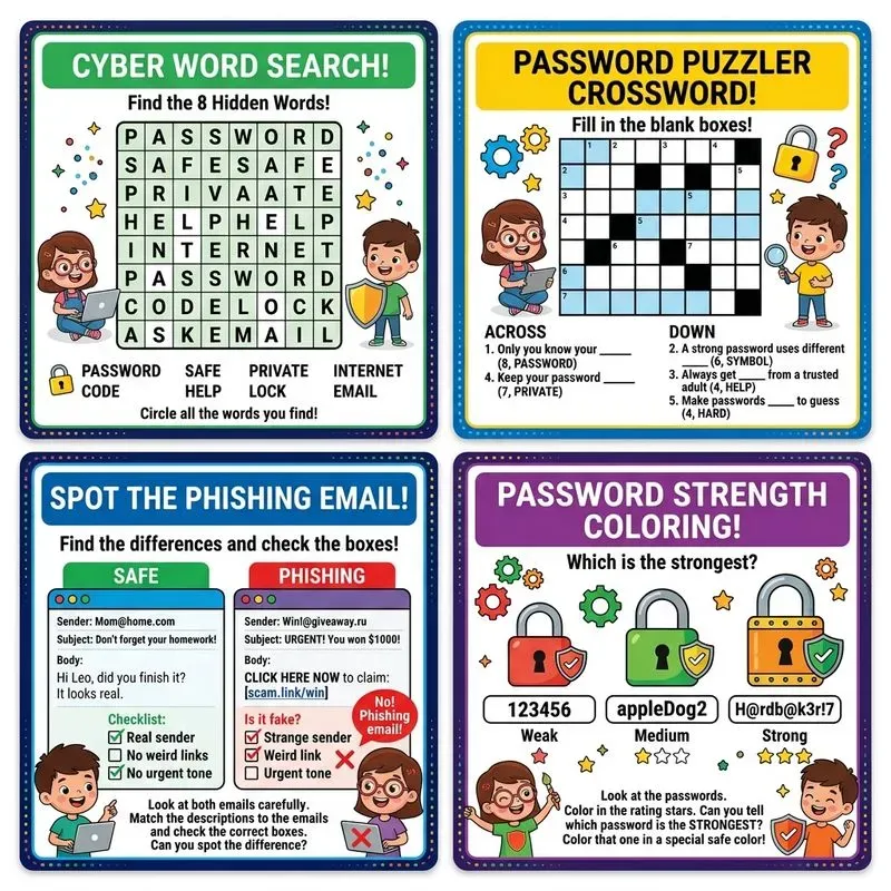 Cyber Activity Booklets