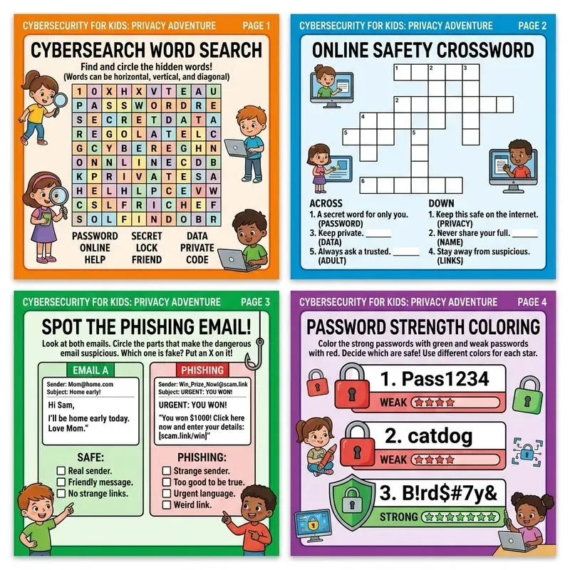 Cyber Activity Booklets