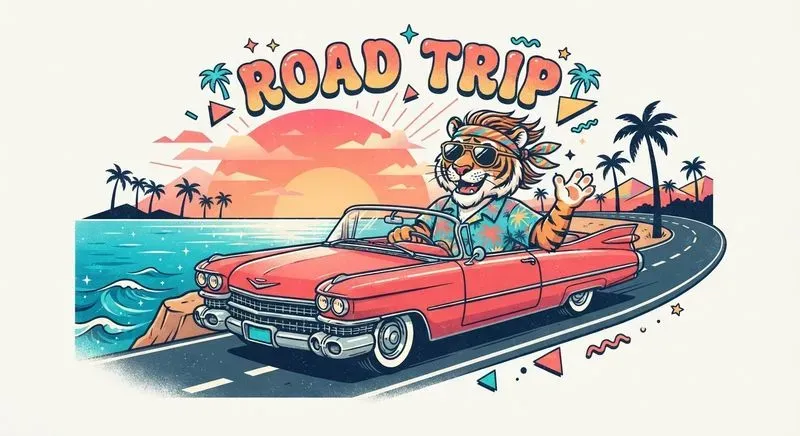 80s Retro Animal Tshirts