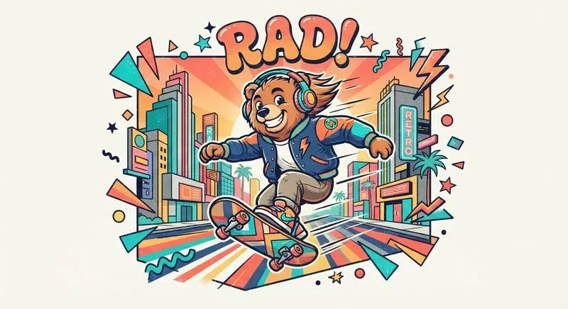 80s Retro Animal Tshirts