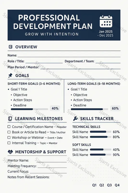 Modern Resume Job Guide Kits