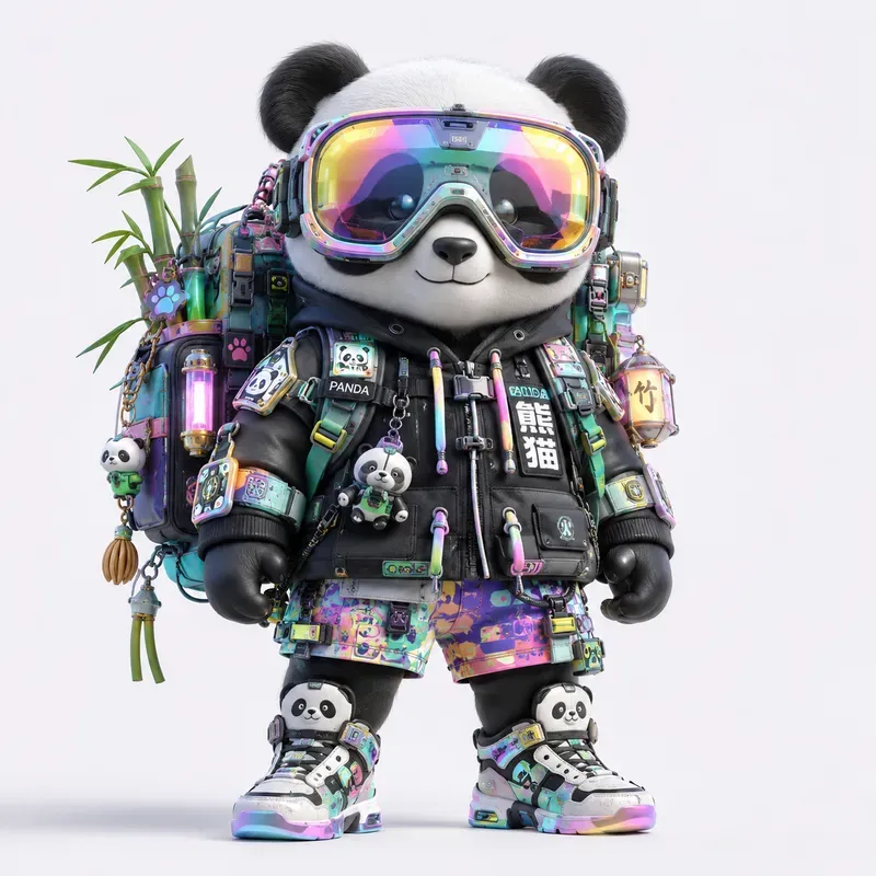 Cute Futuristic Chibi Explorer Packs