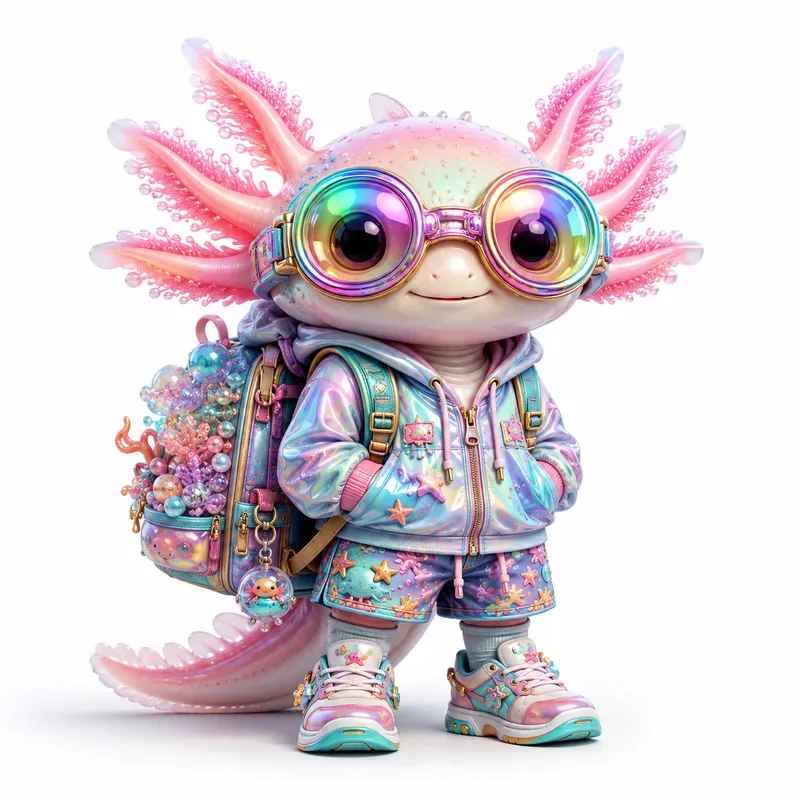Cute Futuristic Chibi Explorer Packs