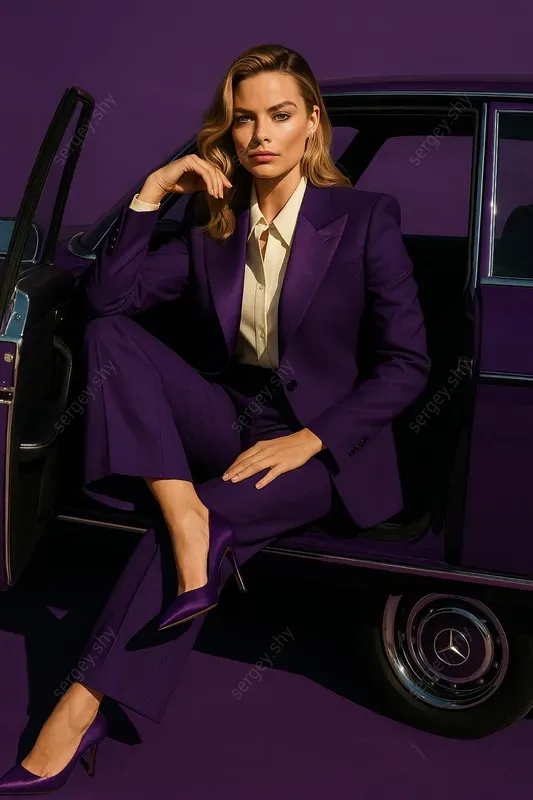 Cinematic Monochrome Fashion Editorials