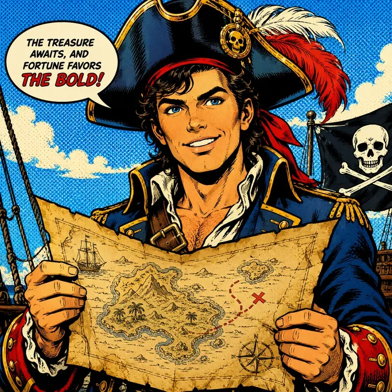 Retro Pop Art Comic Portrait Collections