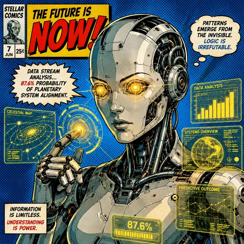 Retro Pop Art Comic Portrait Collections