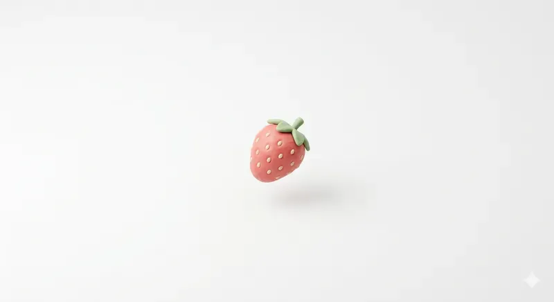 3D Clay Icon Style