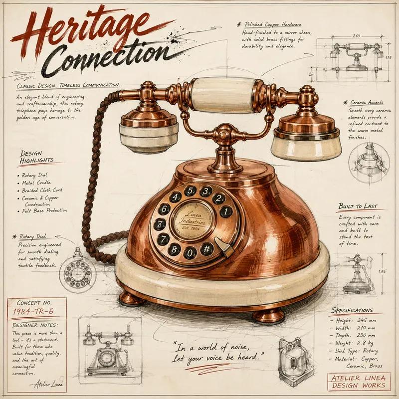 Retro Sketch Product Poster Generator