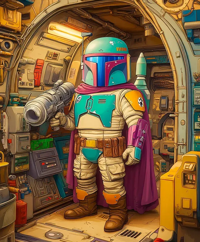 Hyperrealistic Star Wars Caricatures