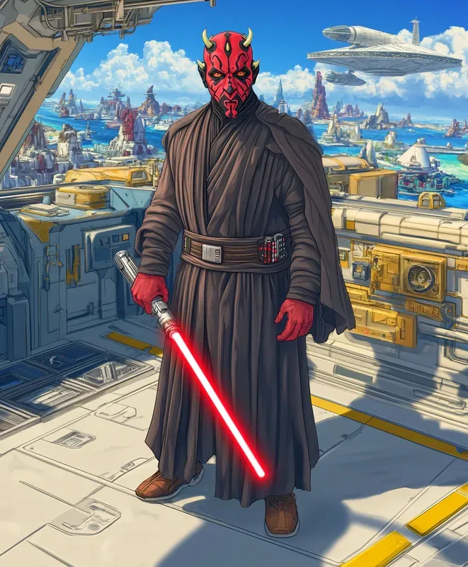 Hyperrealistic Star Wars Caricatures