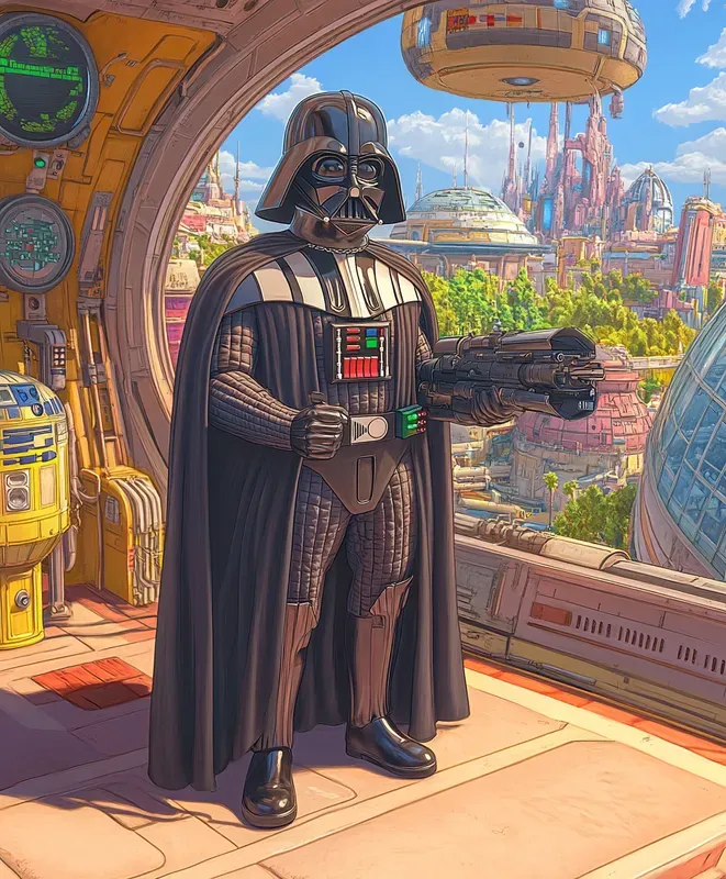 Hyperrealistic Star Wars Caricatures