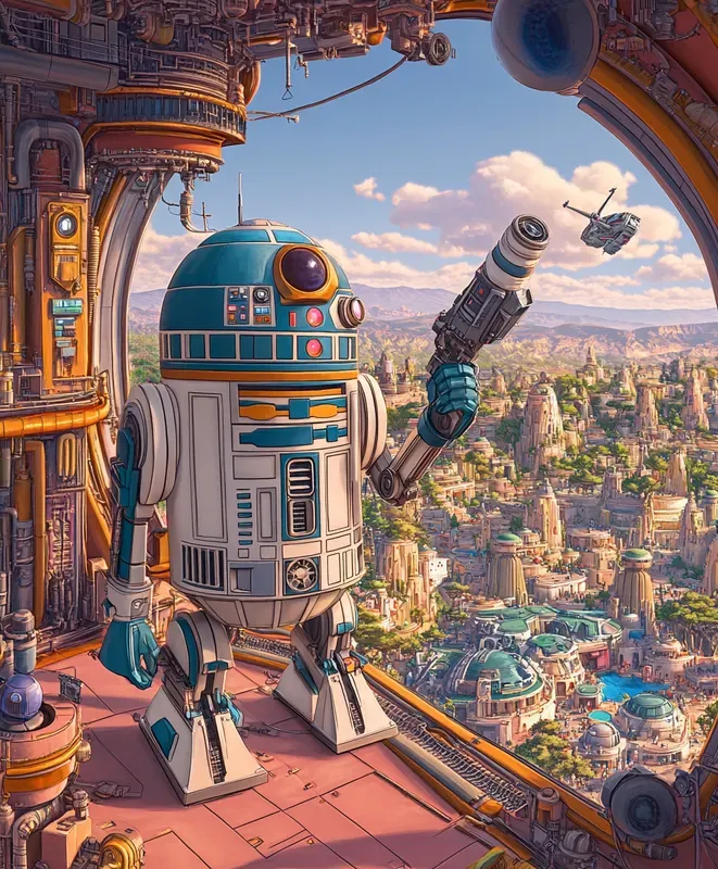 Hyperrealistic Star Wars Caricatures