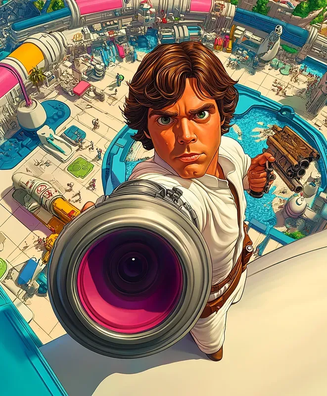 Hyperrealistic Star Wars Caricatures