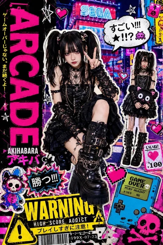 Y2k Harajuku Maximalist Collages