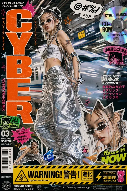 Y2k Harajuku Maximalist Collages