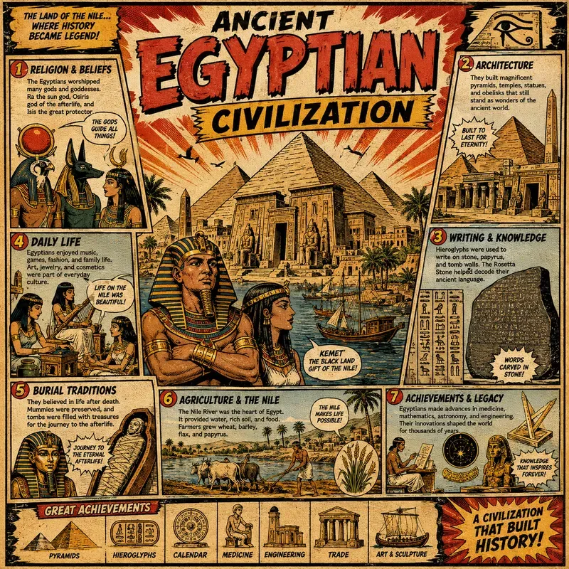 Retro Comic Infographic Masters