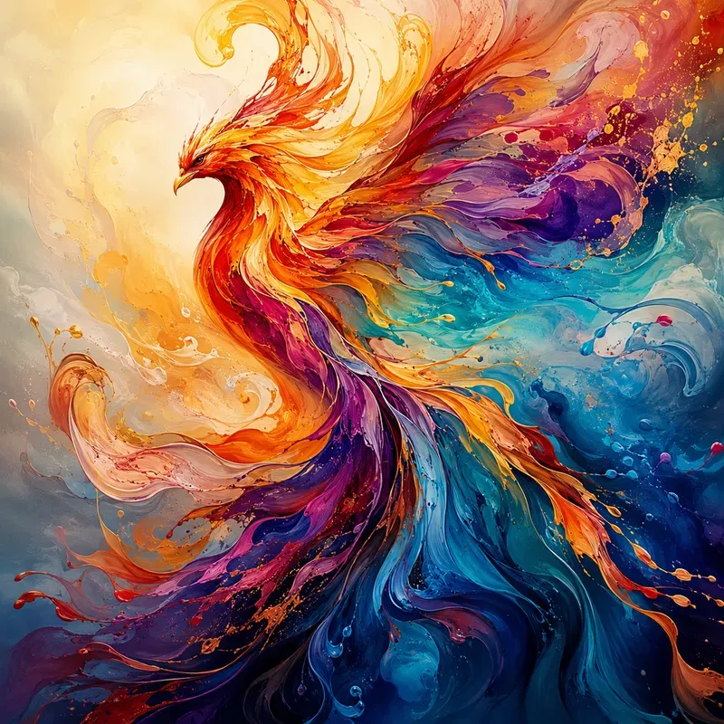 Abstract Vibrant Dream Art