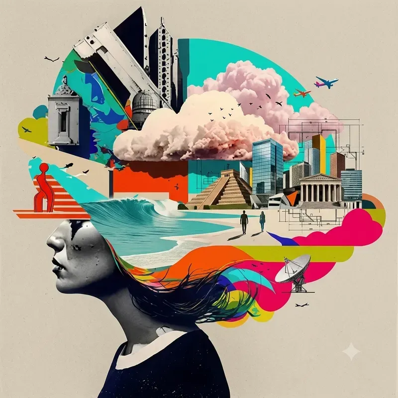 Surreal Mental Landscape Architectures