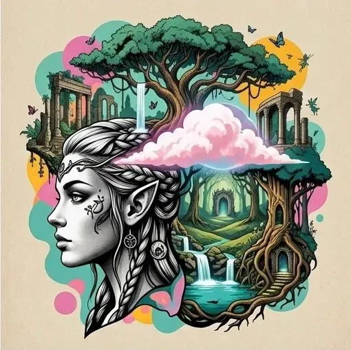 Surreal Mental Landscape Architectures