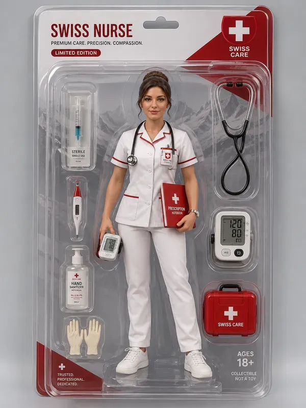Beautiful Nurse Action Figures