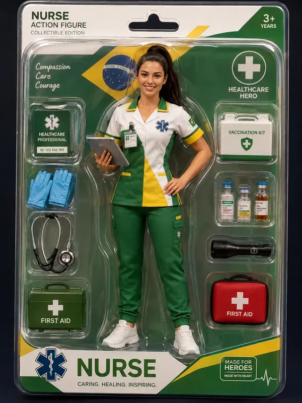 Beautiful Nurse Action Figures