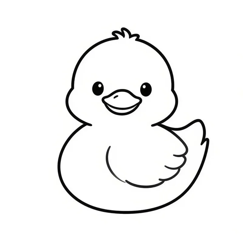 Cute Animal Coloring Pages Outlines