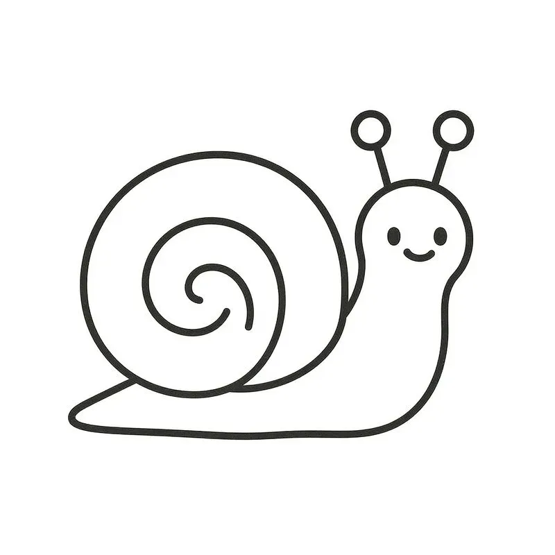 Cute Animal Coloring Pages Outlines