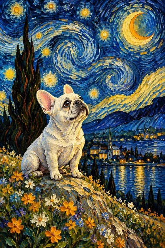 Van Gogh Style Pet Portraits