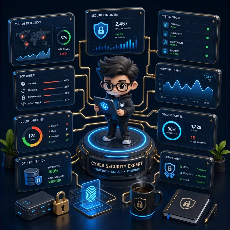 3D Isometric Character Dioramas