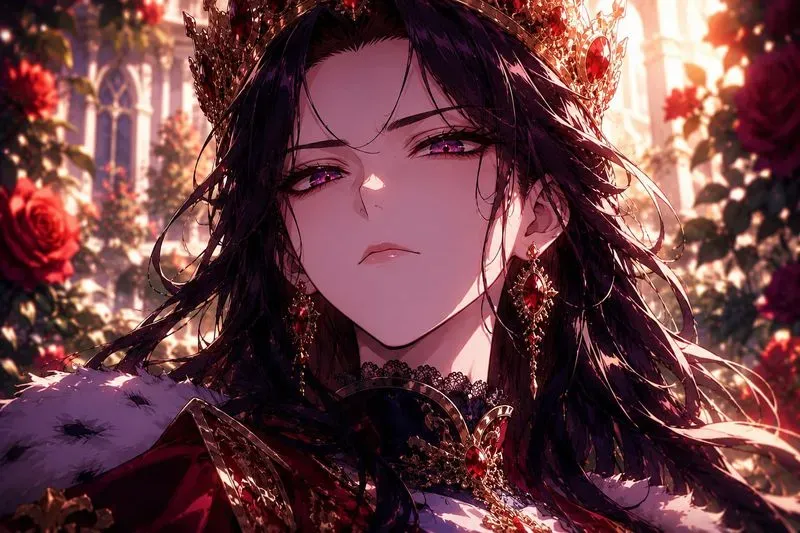 Sinister Evil King Morning Garden Smiles