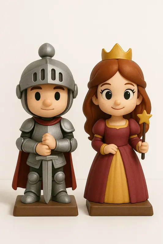 Stylized Character Pairs 