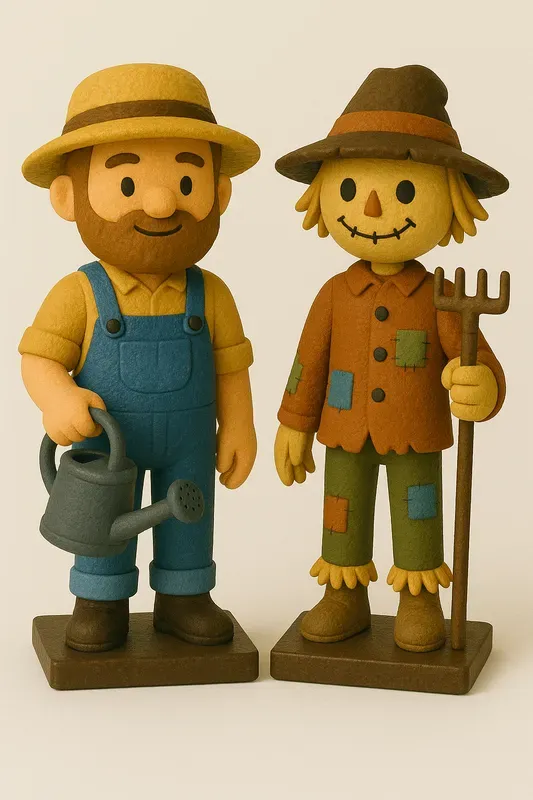 Stylized Character Pairs 