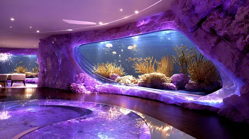 Architectural Crystal Aquariums