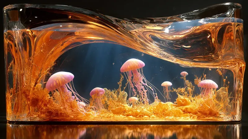 Architectural Crystal Aquariums
