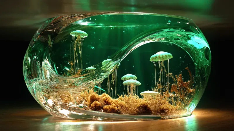 Architectural Crystal Aquariums