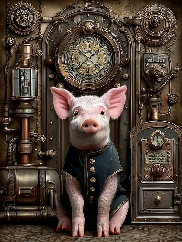 Steampunk Pet Junk Journals