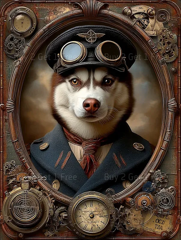 Steampunk Pet Junk Journals