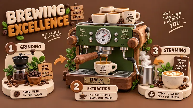 Vibrant 3D Clay Isometric Infographics