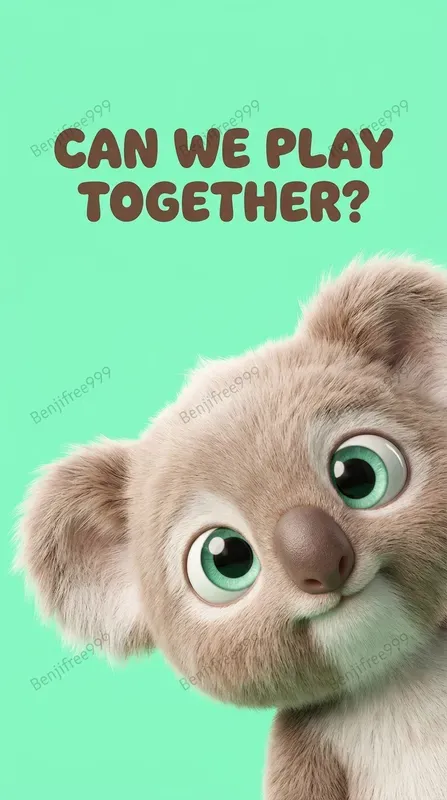 Custom Adorable Peeking Animal Portraits