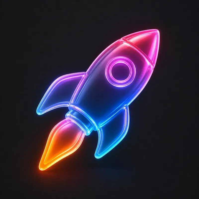 3D Glassmorphism Icons