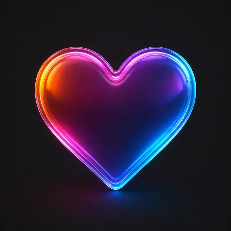 3D Glassmorphism Icons