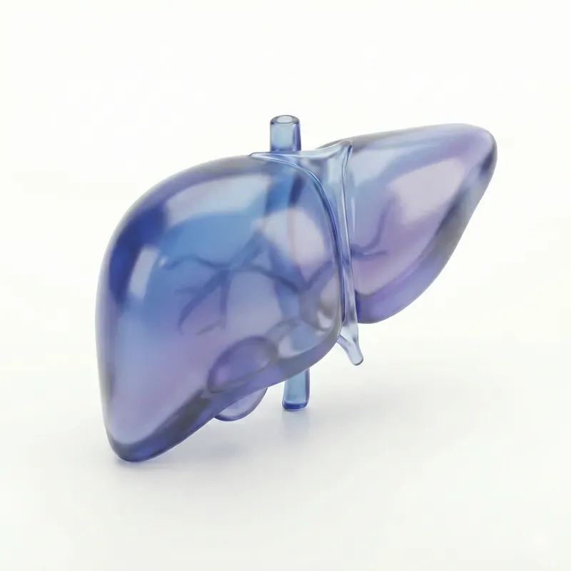 3D Glass Human Anatomy Icons