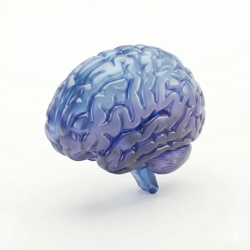 3D Glass Human Anatomy Icons