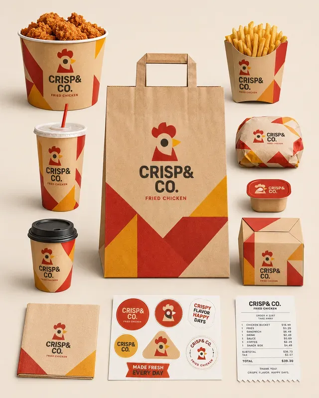 Fast Food Packaging System Generator
