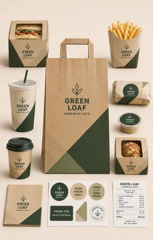 Fast Food Packaging System Generator