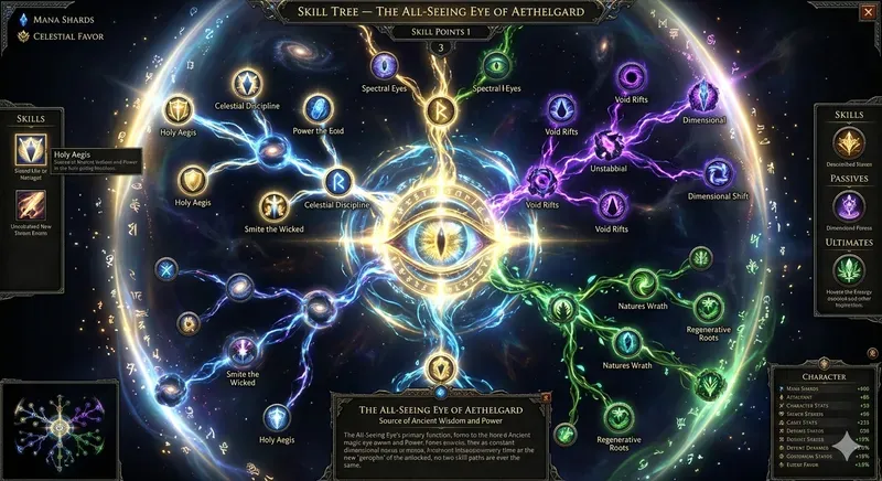 Living Skill Tree Generator Cinematics