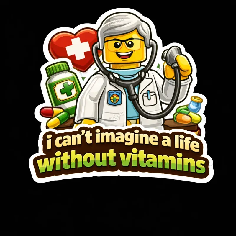 Lego Style Hero Stickers