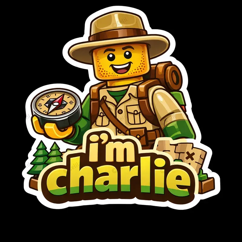 Lego Style Hero Stickers